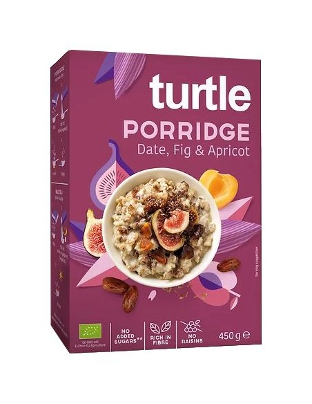 Porridge de Avena y Muesli con Dátil, Higos y Albaricoque