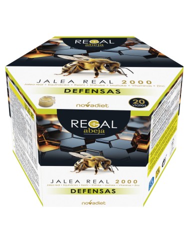 Regal Abeja Defensas Jalea Real 2000 20Viales de Novadiet