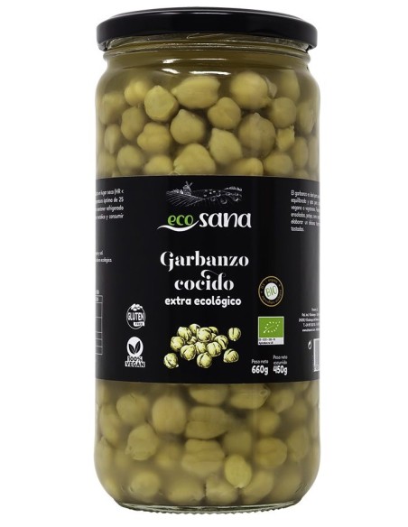 Garbanzo Cocido Extra Ecológico