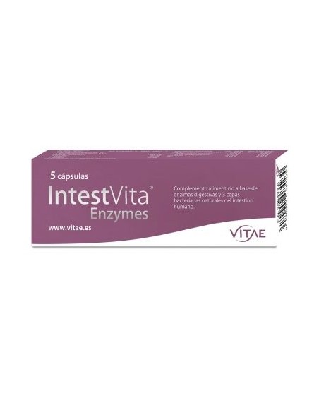 IntestVita Enzymes REDUX 5 cápsulas de Vitae