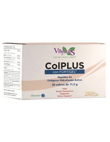 ColPLUS Sobres con Fortigel® 345 g 30 Sobres de 11,5 g Vbyotics