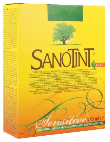 Tinte Sanotint Sensitive nº 80 Rubio Claro Natural