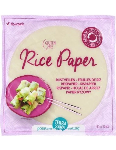 Hojas De Arroz 150 G de Terrasana