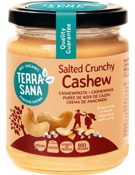 Crema Crunchy de Anacardos con Sal del Himalaya