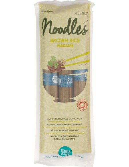 Noodles de Arroz Integral con Wakame