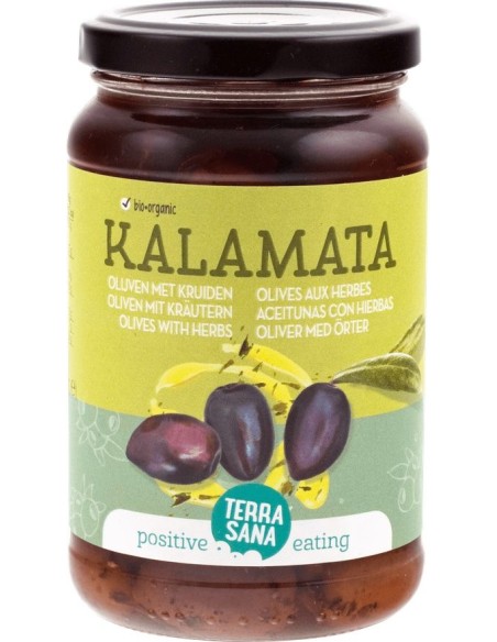Aceitunas Kalamata con Hierbas