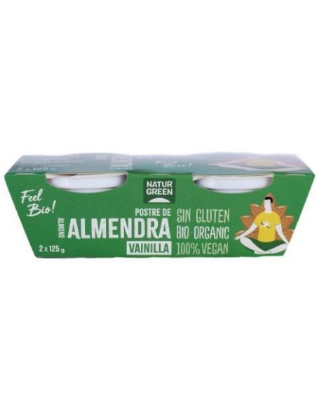 Postre de Almendra Vanilla Naturgreen | Sabor Natural y Saludable