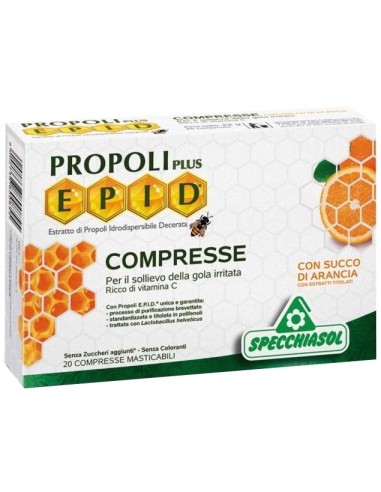 Epid Naranja  20 Comprimidos Specchiasol
