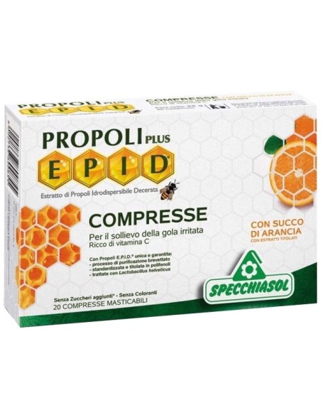 Epid Naranja  20 Comprimidos Specchiasol