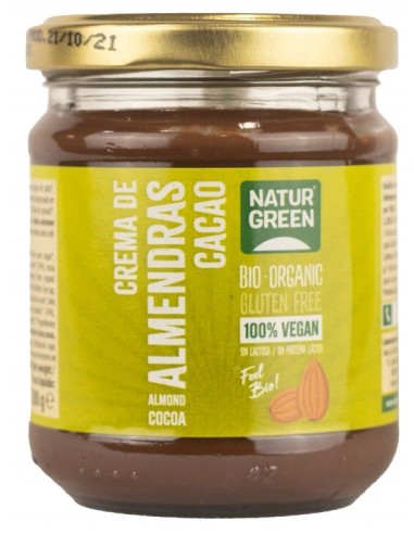 Crema Almendras con Cacao Bio