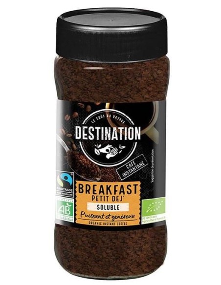 Cafe Soluble Desayuno Bio, 100 G de Destination