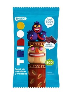 Snacks De Arándanos Y Manzana Bio, 25 G de Smileat