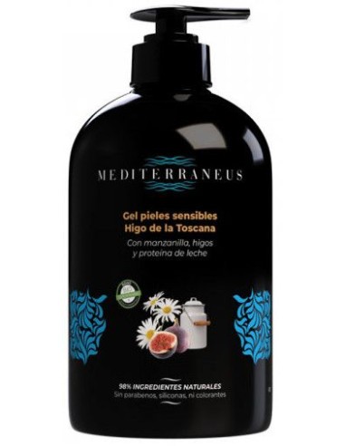 Mediterraneus Gel Pieles Sensibles Higo De La Toscana 500 Ml de Mundonatural