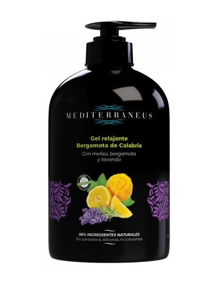 Mediterraneus Gel Relajante Bergamota De Calabria 500 Ml. de Mundonatural