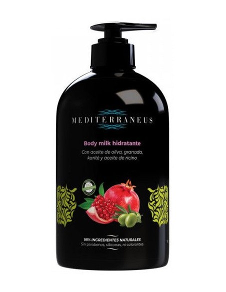 Mediterraneus Body Milk Hidratante 500 Ml. de Mundonatural