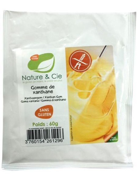 Goma Xantana S/Gluten 60 Gramos de Nature&Cie