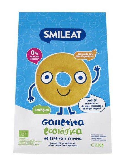 Galletas Ecológicas de Espelta y Fruta