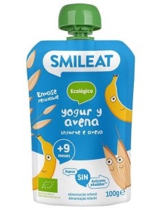 Pouch Yogur Y Avena 100 G Eco de Smileat