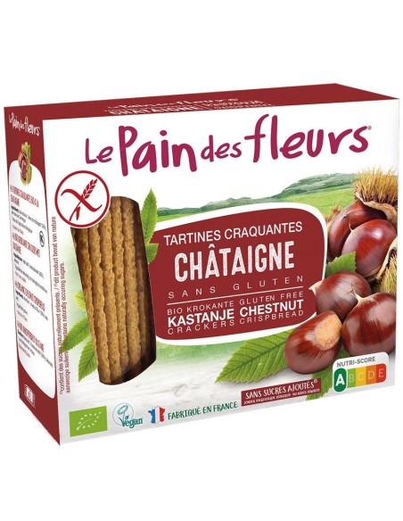 Tostadas Crujientes Ecológicas de Castaña