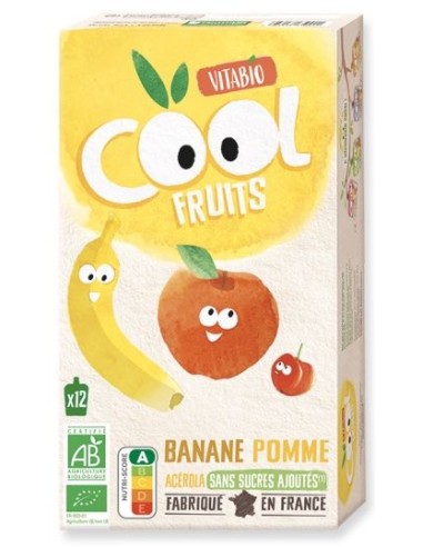 Pack Smoothies de Plátano, Manzana y Acerola