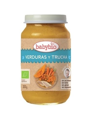 Tarrito de Verduras y Trucha