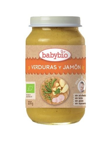 Tarrito de Verduras y Jamón