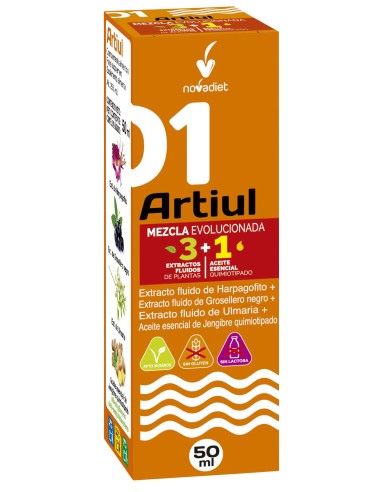 Artiul+Aceite Esencial Jengibre Mezcla Evolucionada 50 Ml de Novadiet
