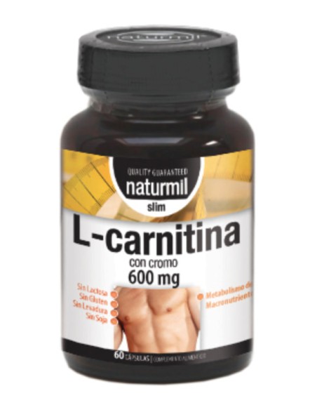 L-Carnitina Slim 600 Mg  60 Capsulas De Dietmed