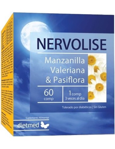 Nervolise  60 Comprimidos De Dietmed