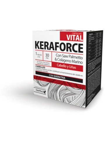 Keraforce Vital  30 Capsulas De Dietmed