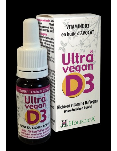 Ultra Vegan D3 Gotas 8Ml. de Holistica