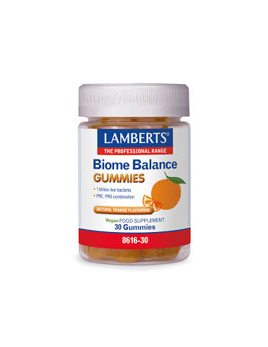 Pack 2 Biome Balance Gummies Lamberts - 30 Gomitas Saludables