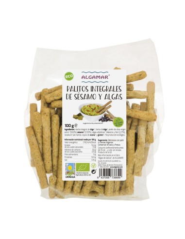 Palitos Sésamo y Algas con Aceite de Oliva