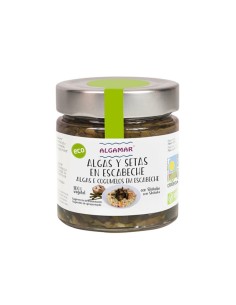 Algas y Setas en Escabeche  - Algas con Shiitake, Aceite de Oliva y Vinagre de Manzana