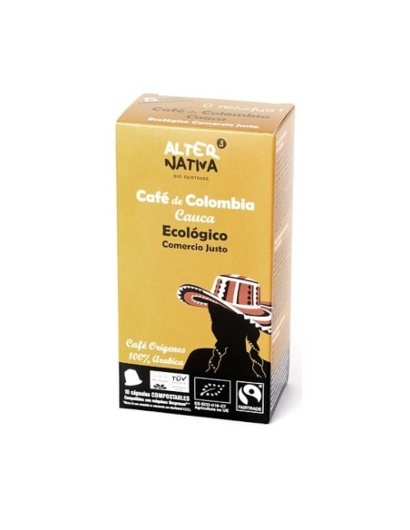 Café Colombia Cauca Bio-Ft. 10Uds 5G Cápsulas