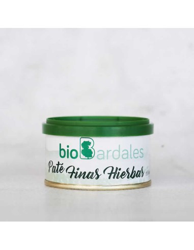 Paté de finas hierbas. Lata
