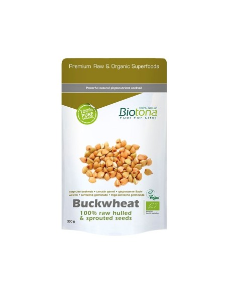 Buckwheat Raw Hulled & Sprouted Seeds