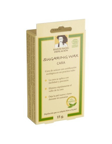 Cera Orgánica Azucarada Cara