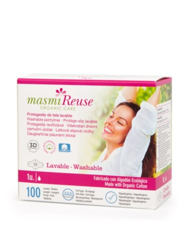 Protegeslips de Tela Lavable con Alas