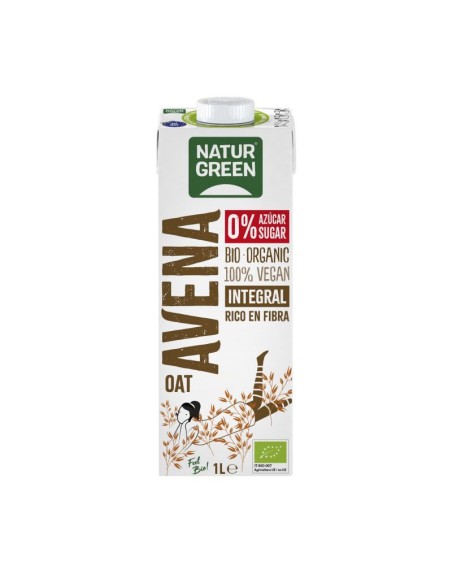 Bebida de Avena Integral 0% Azucares Bio