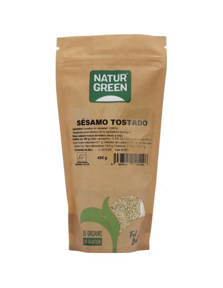 Sesamo Tostado Bio 400 G