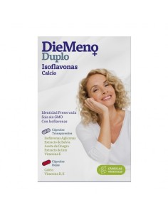 Diemeno Duplo - Cápsulas entéricas Ricas en Isoflavonas, con Calcio