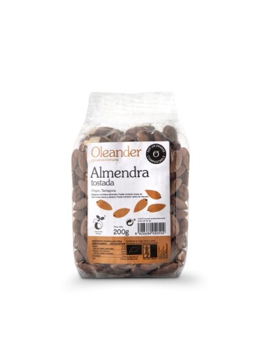 Almendra Tostada Piel 200G