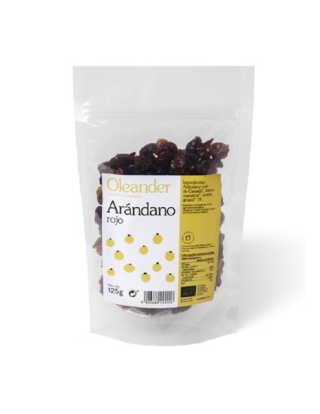 Arandano deshidratado Rojo del Canadá 125G
