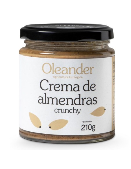 Crema de Almendra "Crunchy"  Tostada con Piel 210G