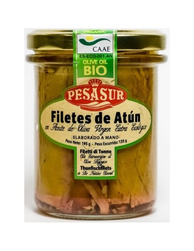 Filetes de Atún (Tarro Cristal)