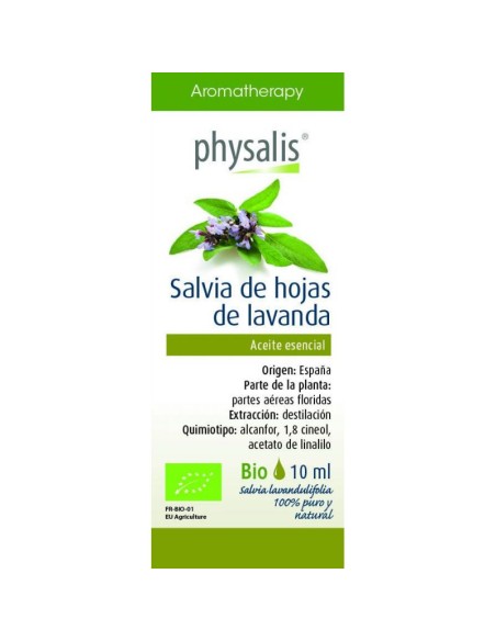Aceite Esencial Salvia de Hoja Pequeña