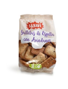 Galletas de Espelta y Arándanos