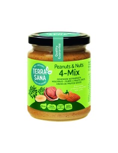 Crema 4-Mix, Frutos Secos (con Cacahuete)