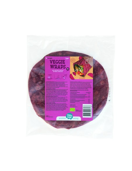 Wraps de Verduras con Remolacha                                   